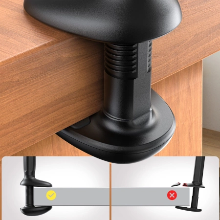 Joyroom JR-ZS389 Halterung mit flexiblem Arm für ein Tischtelefon – Schwarz