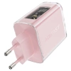 Acefast charger GaN 65W 3 ports (1xUSB, 2xUSB C) green (A45)