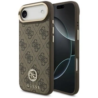 Guess 4G Strass Logo MagSafe Case for iPhone Air - Brown