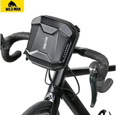 WILDMAN sakwa na kierownicę do hulajnogi wodoodporna 2L E18 czarna