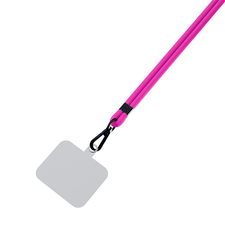 3MK EasyClip Pink (black) Smycz do telefonu