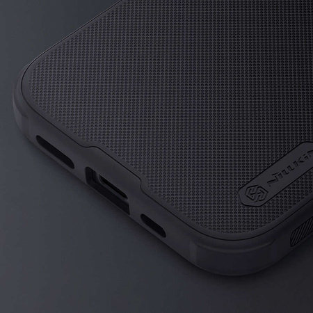 Wzmocnione etui do iPhone 15 Plus Nillkin Super Frosted Shield Pro - czarne