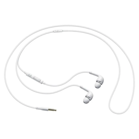 Samsung EHS64AVFWE Wired Headphones Mini Jack 3.5mm Stereo Hi-Fi (Bulk - Replacement Packaging) - White