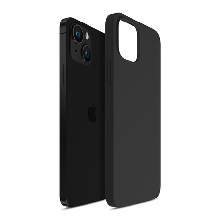 iPhone 13 case from the 3mk Silicone Case series - black