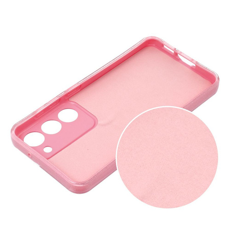 Futerał CLEAR CASE 2mm BLINK do SAMSUNG A34 5G różowy