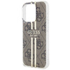 Oryginalne Etui GUESS Hardcase GUHCP15MH4PSEGW do iPhone 15 Pro (4G Gold  Stripe / brązowy)