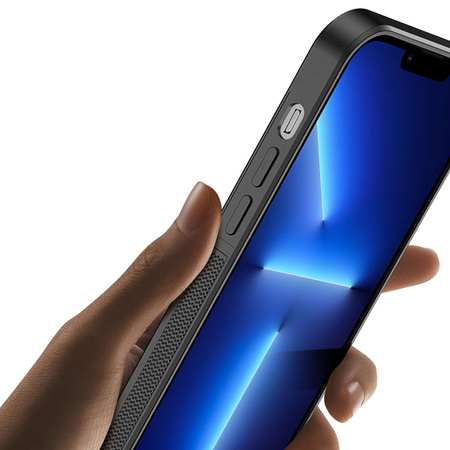 3-in-1-Hülle für iPhone 13 Pro mit MagSafe Wallet RFID-blockierender Ständer Dux Ducis Rafi Mag – Schwarz