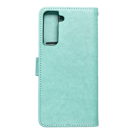 Kabura MEZZO Book do SAMSUNG S21 mandala zielony