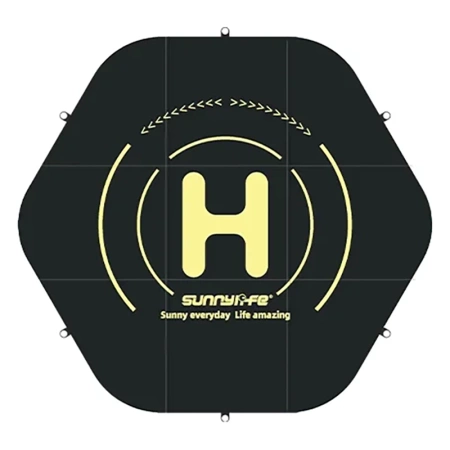 Mata lądowisko Sunnylife do dronów 110cm heksagon - dwustronne - wodoodporne (TJP10)