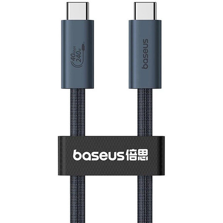 Kabel Baseus CB000068 USB-C - USB-C 240W PD 8K 60Hz 1m - czarny