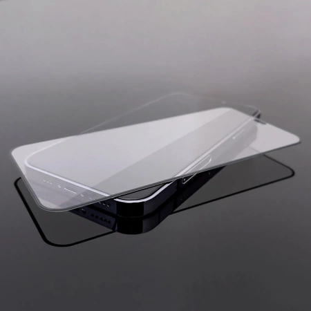 Wozinsky Full Cover Flexi Nano folia szklana szkło hartowane z ramką Huawei Y5p czarny