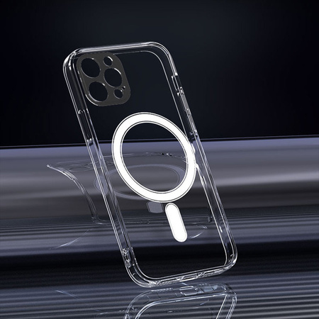 Nakładka Anti Shock 1,5 mm Mag do iPhone 16 6,1&quot; transparentna camera protection