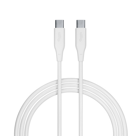Allity kabel AUC-02 USB-C - USB-C 1,0 m 100W biały
