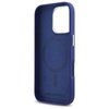Original Case IPHONE 16 PRO Karl Lagerfeld Hardcase FW Metal Plate MagSafe (KLHMP16LPGMSRPB) blue