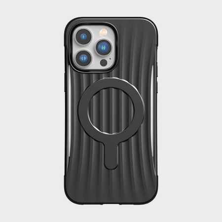 Raptic X-Doria Clutch Case iPhone 14 Pro Max mit MagSafe Rückseite schwarz