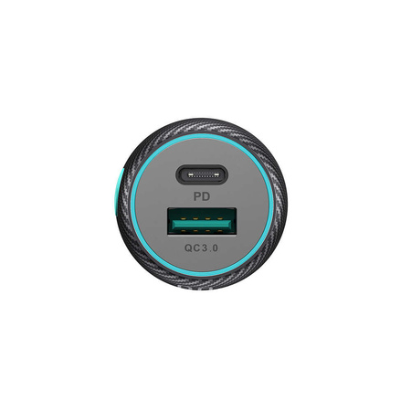 Ładowarka samochodowa 60W USB-C USB-A Joyroom JR-CCN01 | czarna