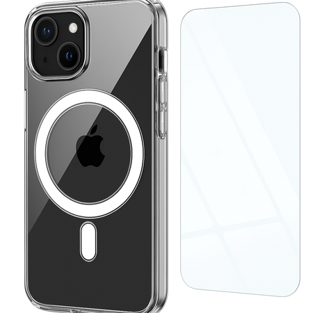 Etui do Iphone 15 Magsafe + Szkło