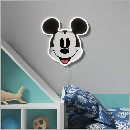 Neon Yellowpop Disney Mickey Printed     Face