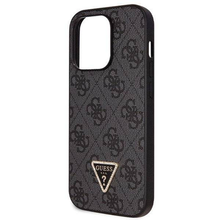 Oryginalne Etui IPHONE 14 PRO Guess Hardcase Crossbody 4G Metal Logo (GUHCP14LP4TDSCPK) czarne