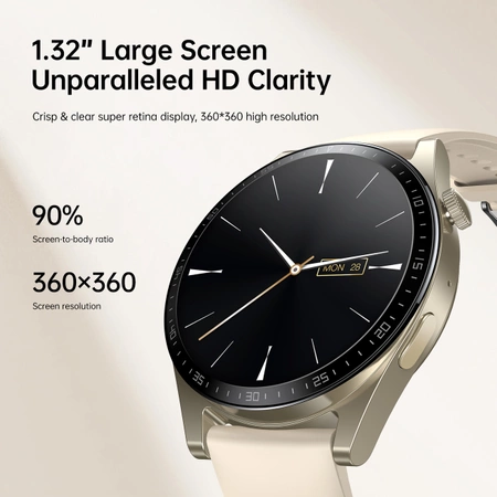 Joyroom JR-FC2 Classic Series Smartwatch mit IP68-Anrufbeantwortungsfunktion – Gold
