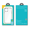 Joyroom New Beauty Series ultra cienkie przezroczyste etui z metaliczną ramką do iPhone 12 Pro niebieski (JR-BP743)