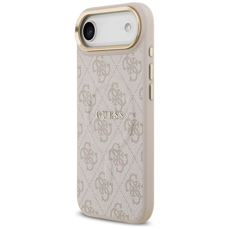 GUESS futerał do IPHONE 17 Air kompatybilny z MagSafe GUHMP17MP4MSEGCP (PU 4G W/ Classic) różowy