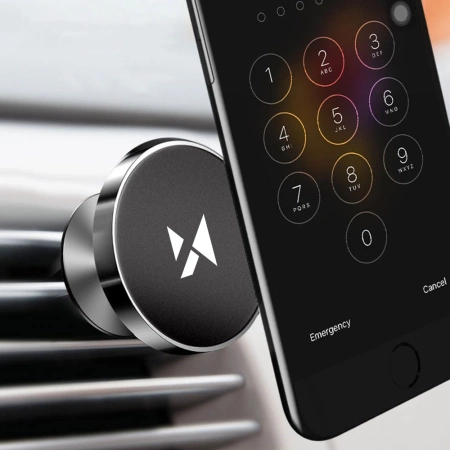 Wozinsky magnetyczny uchwyt samochodowy na nawiew kratkę wentylacyjną czarny (WMH-04)