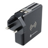 Forcell Wielofunkcyjna Ładowarka 5w1 20W PD z kablem typ C/lightning, power bankiem 10000mAh i ład. bezprzew. 15W