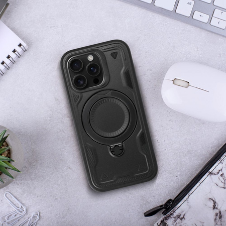 Futerał FROST ARMOR do IPHONE 15 Pro czarny
