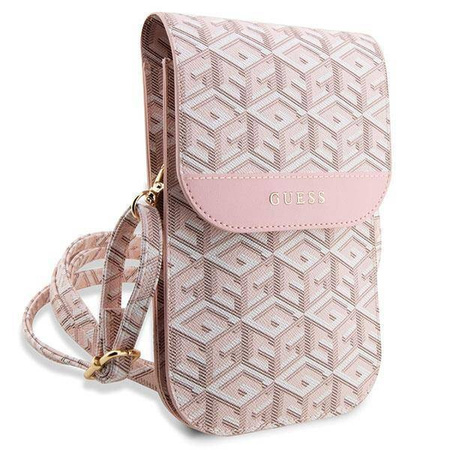 Sack Guess G Cube Stripe (GUWBHGCFSEP) rosa