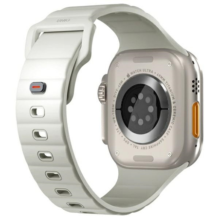 UNIQ pasek Stride SE Apple Watch 49/46/45/44mm FKM Rubber Strap lume