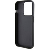 Karl Lagerfeld Gripstand Saffiano Choupette Pins case for iPhone 15 Pro - black