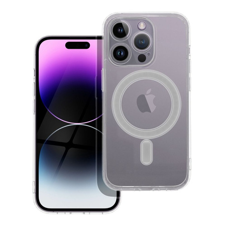 Futerał Clear Mag Cover z ochroną aparatu kompatybilny z MagSafe do IPHONE 14 PRO