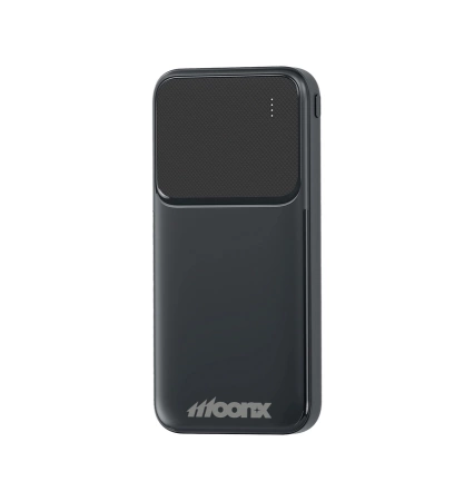 MOONX power bank MP01 2A 10W 2xUSB 10000mAh czarny