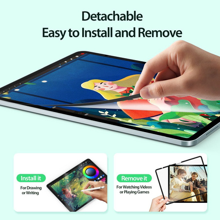 DUX DUCIS protektor NAAD ochronny na LCD o strukturze papieru do iPad Air 13 (2024)