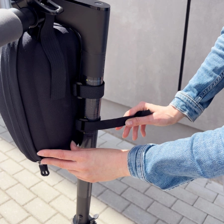Wozinsky waterproof scooter bar bag scooter bag 4l black (WSB1BK)