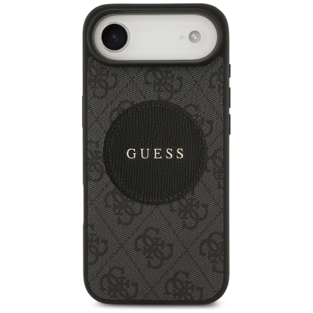 Guess 4G Circle Classic Logo MagSafe case for iPhone Air - black