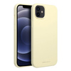 Futerał Roar Cloud-Skin - do iPhone 12 Jasnożółty