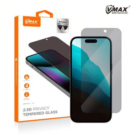 Vmax szkło hartowane 0.33mm 2,5D high clear privacy glass do Samsung A13 4G / A13 5G
