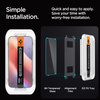 SZKŁO HARTOWANE SPIGEN GLAS.TR ”EZ FIT” 2-PACK IPHONE 16 PRO MAX CLEAR
