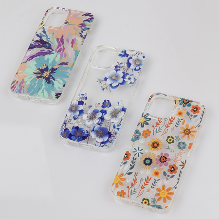 Nakładka IMD print do Samsung Galaxy A14 4G / A14 5G floral