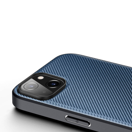 Dux Ducis Fino Schutzhülle iPhone 14 Plus blaues Nylon