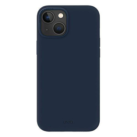 Uniq Hülle Lino iPhone 14 Plus 6.7&quot; blau/marineblau