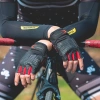 Rockbros S169BR XXL Fahrradhandschuhe mit Gel-Einsätzen – Schwarz und Rot
