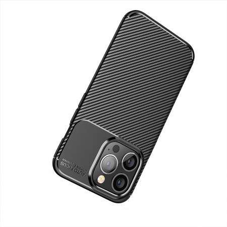 Futerał CARBON PREMIUM do IPHONE 13 Pro czarny