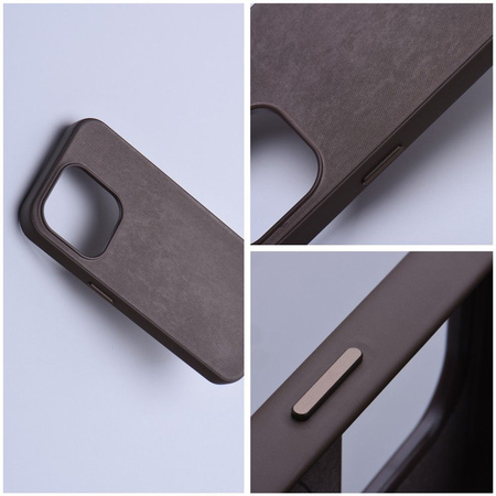 Woven Mag Cover kompatybilne z MagSafe do IPHONE 15 jasny brązowy