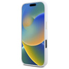 Original Handyhülle IPHONE 16 PRO MAX Guess Hardcase Silicone Logo Strass 4G (GUHCP16XM4DGPH) weiß