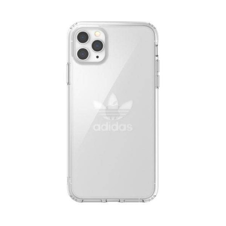 Original Handyhülle IPHONE 11 PRO MAX Adidas OR PC Case Big Logo (36406) transparent