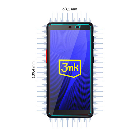Szkło Hybrydowe SAMSUNG GALAXY XCOVER 5 3mk Flexible Glass Folia Hybrydowa