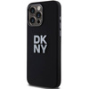 Etui DKNY Liquid Silicone Metal Logo na iPhone 15 Pro - czarne